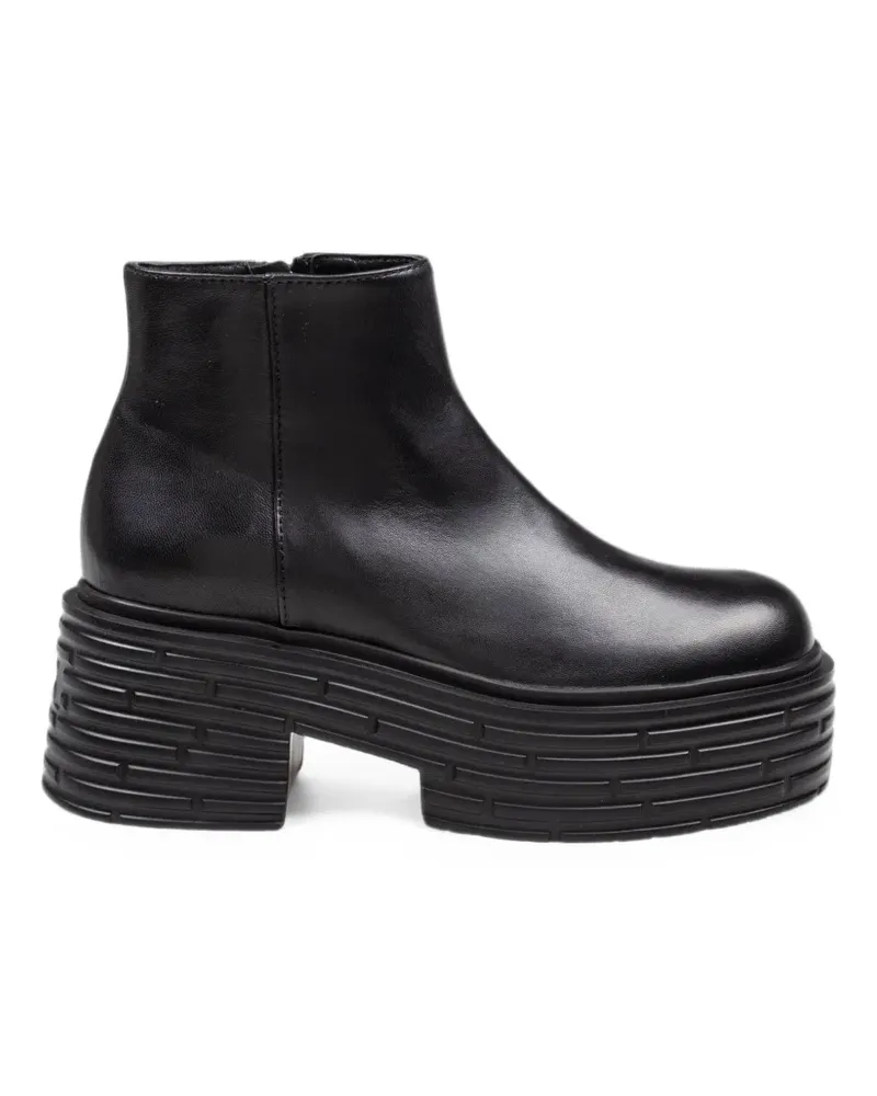Attilio Giusti Leombruni Lignes Stiefel - Schwarz Schwarz