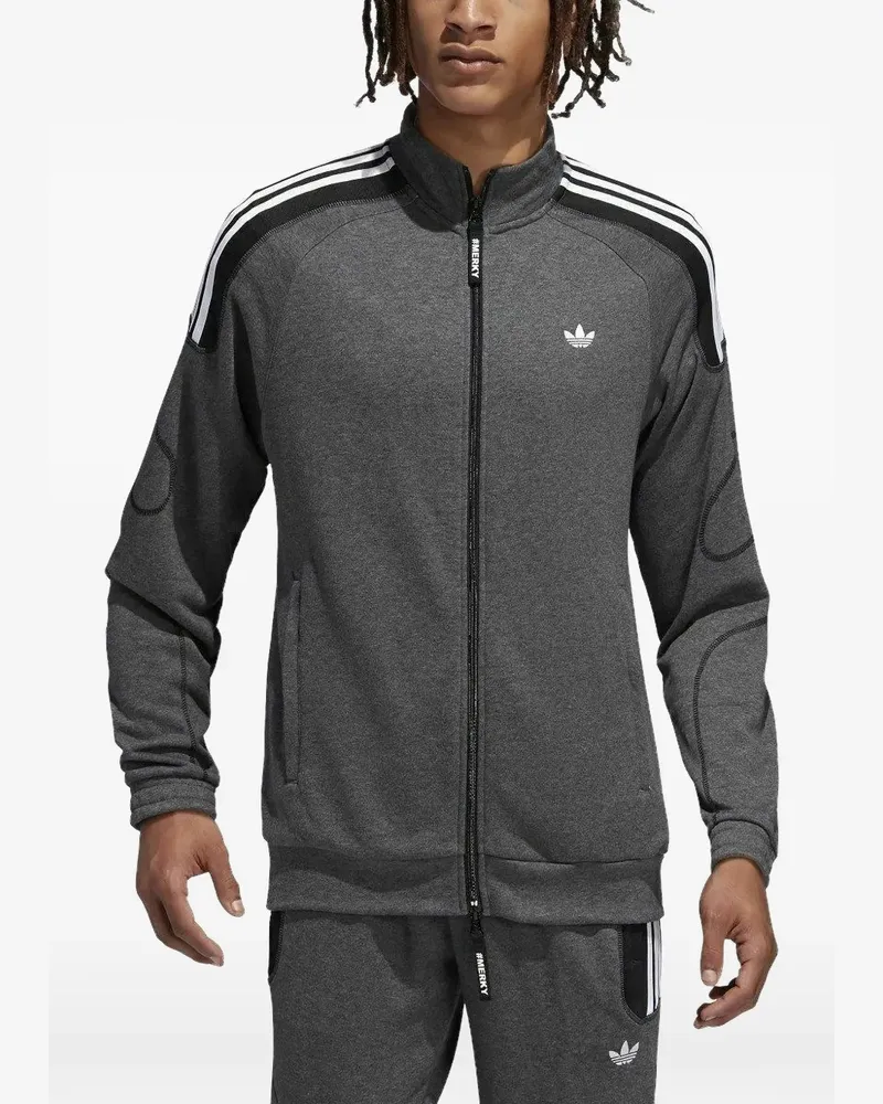 adidas Stormzy Sportjacke mit Reißverschluss - Grau Grau