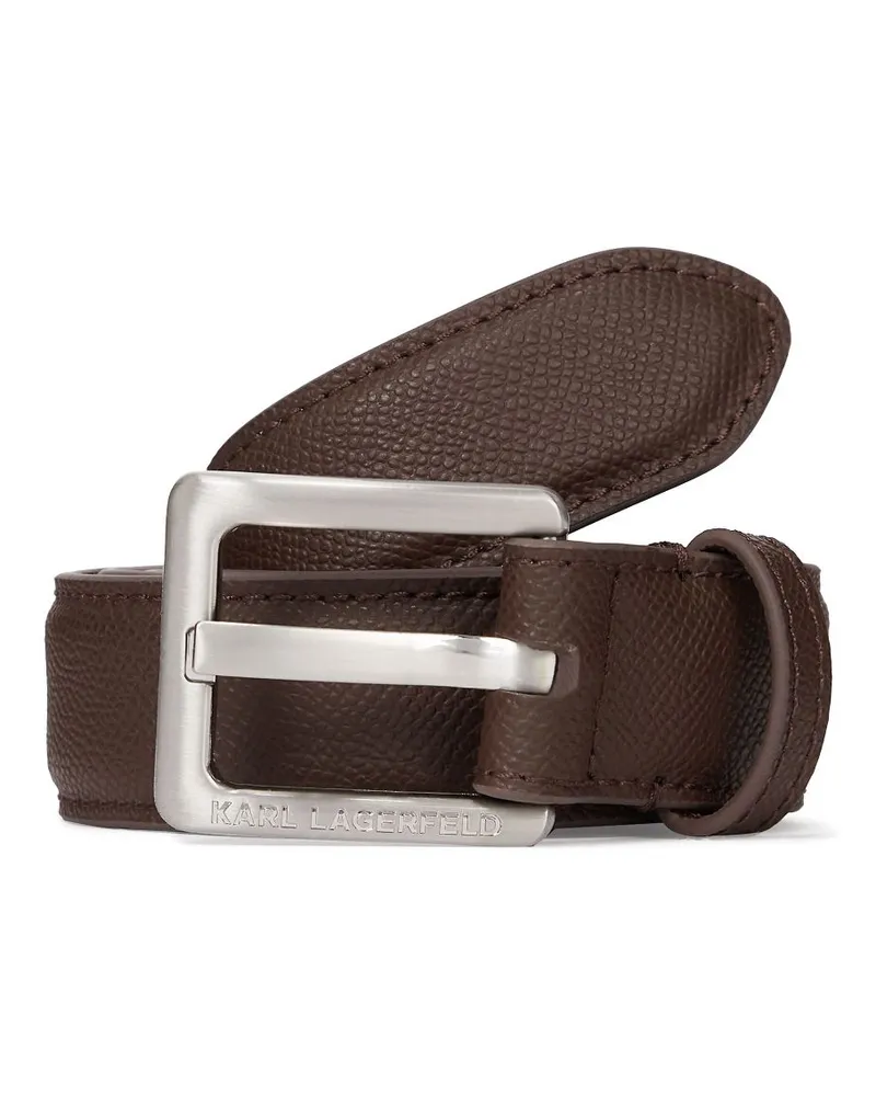 Karl Lagerfeld K/Essential Gürtel - Braun Braun