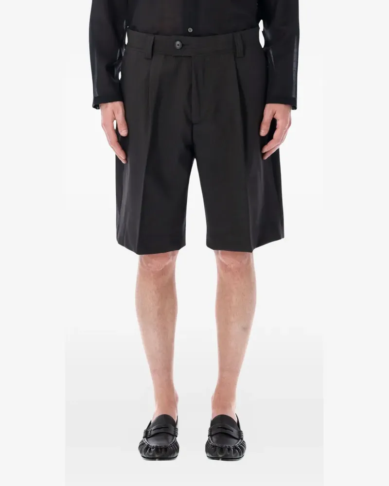 Mfpen pleated shorts - Schwarz Schwarz