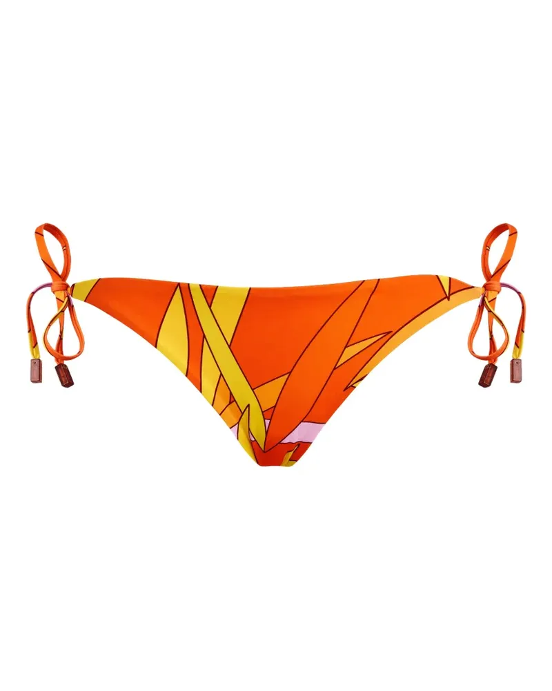 Vilebrequin side-tie bikini bottom - Orange Orange