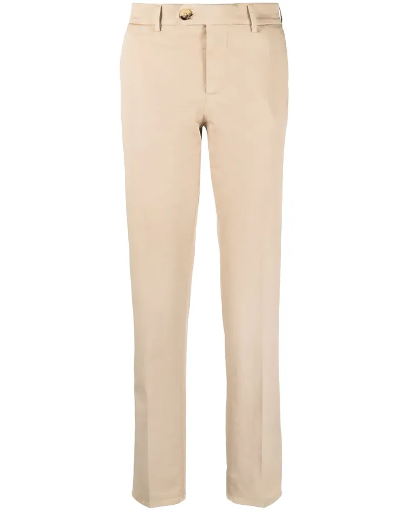 Brunello Cucinelli Chino mit geradem Bein - Nude Nude