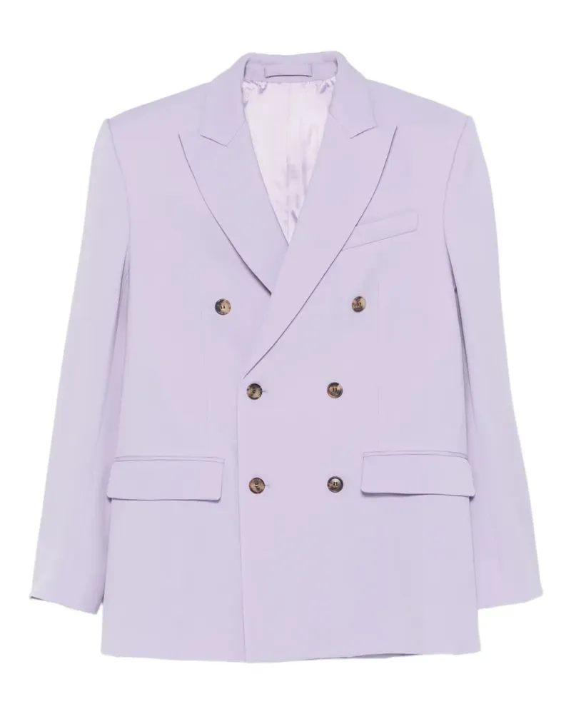 WARDROBE.NYC Doppelreihiges Sakko - Violett Violett