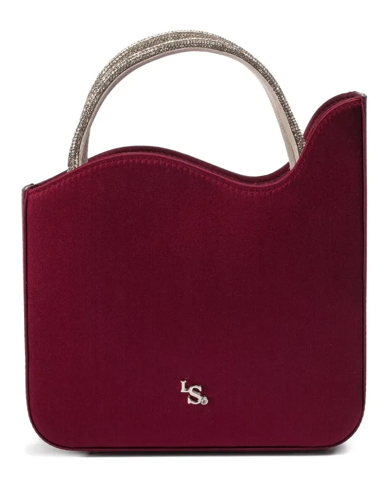 Le Silla Kleine Ivy Tote Bag mit Kristallen - Rot Rot