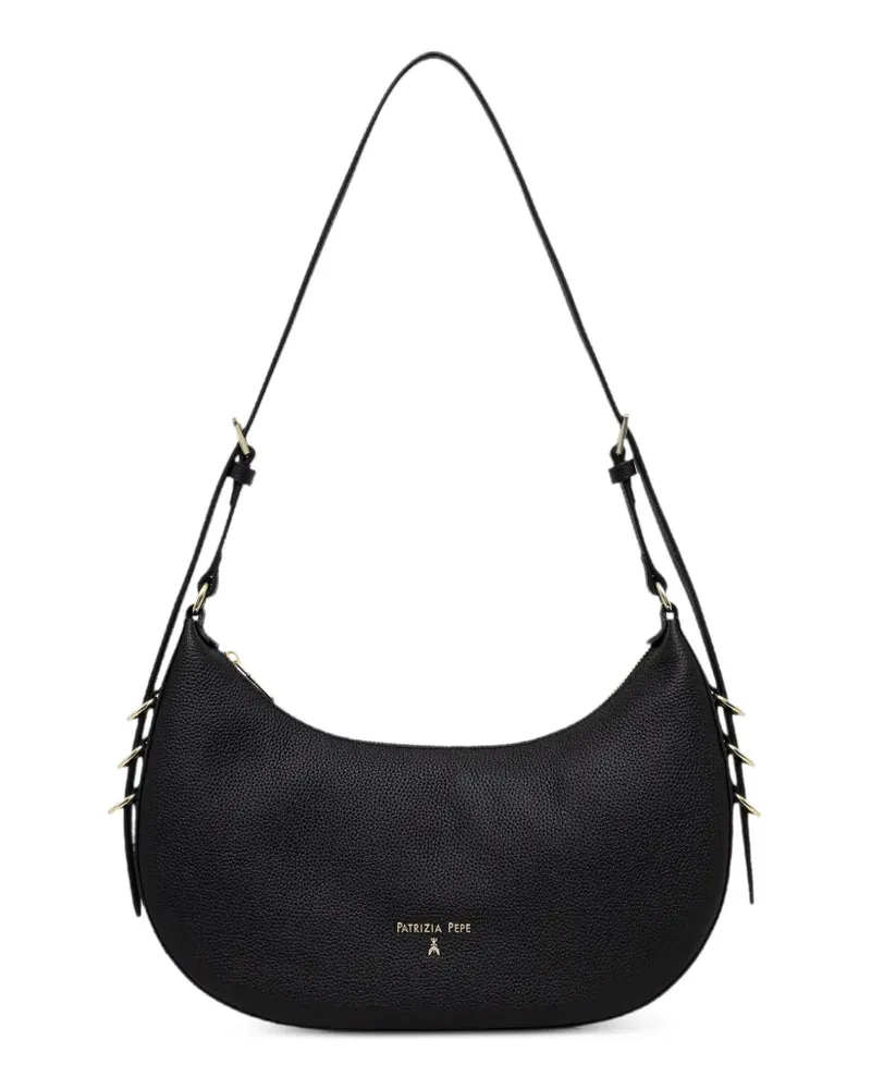 Patrizia Pepe Ring Schultertasche - Schwarz Schwarz