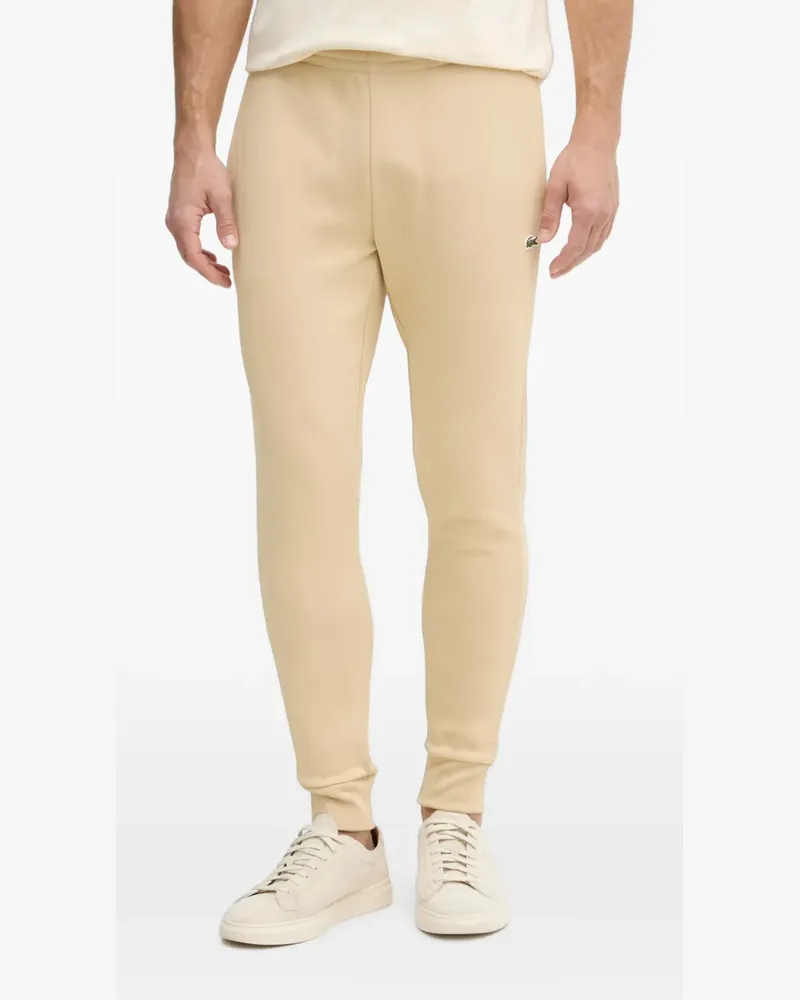 Lacoste logo-patch track pants - Gelb Gelb