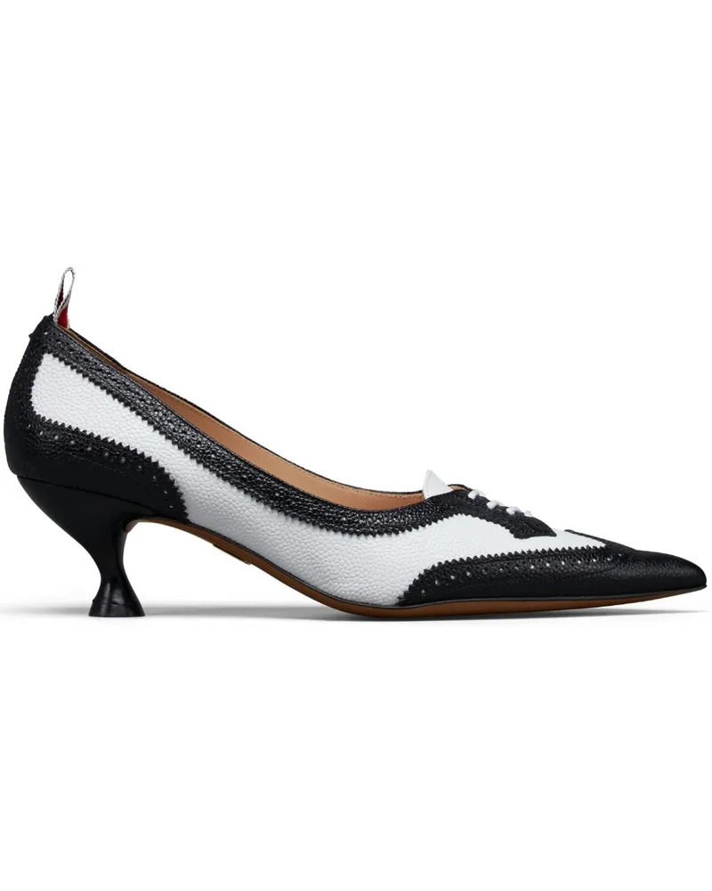 Thom Browne Wingtip Pumps 50mm - Schwarz Schwarz
