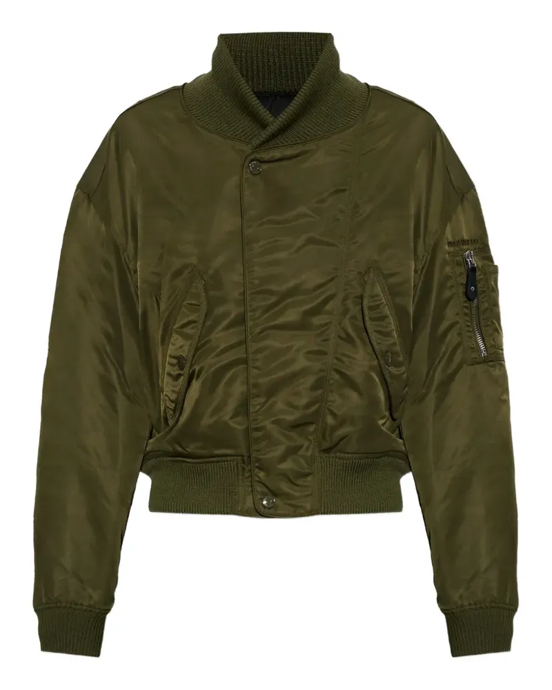 Dsquared2 Aviator Wash 80's Kiodo Bomberjacke - Grün Grün
