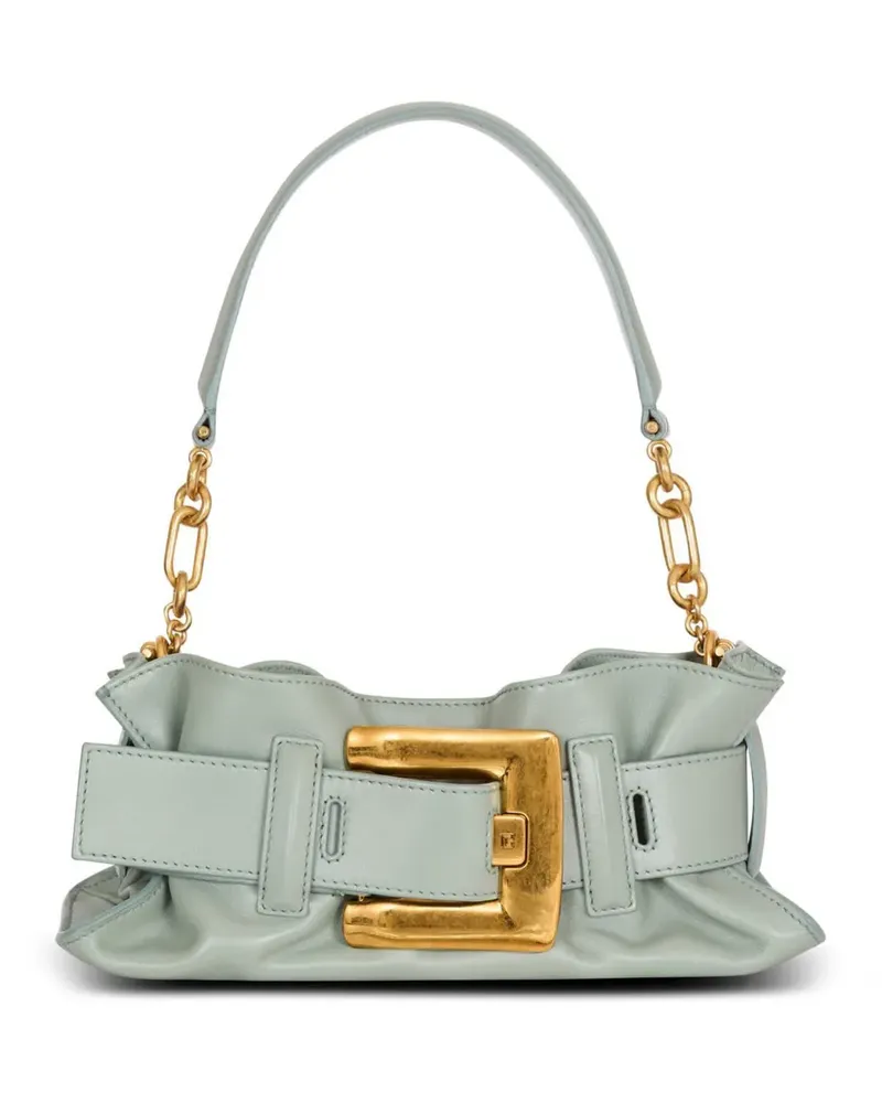 Balmain Mini Anthem Clutch - Blau Blau