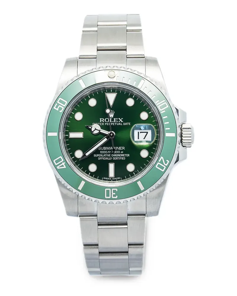 Rolex Submariner Date Armbanduhr 41mm - Grün Grün