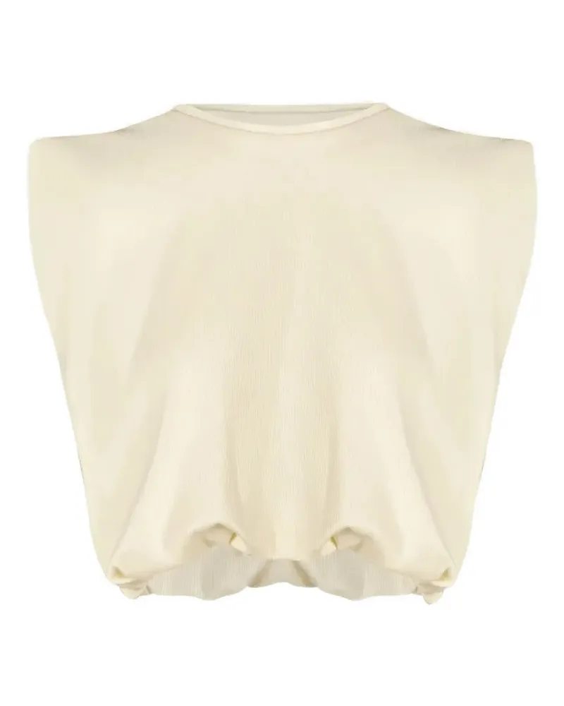 Johanna Ortiz Muraya Cropped-T-Shirt - Nude Nude