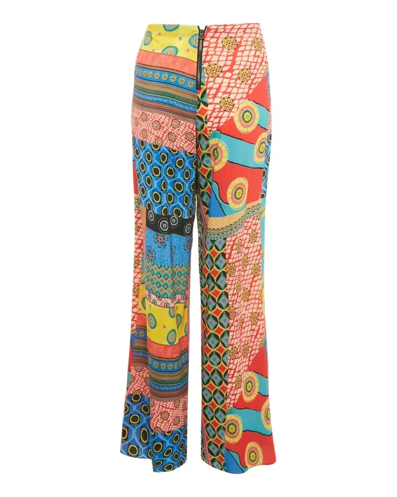 Alice + Olivia crepe print trousers - Rot Rot