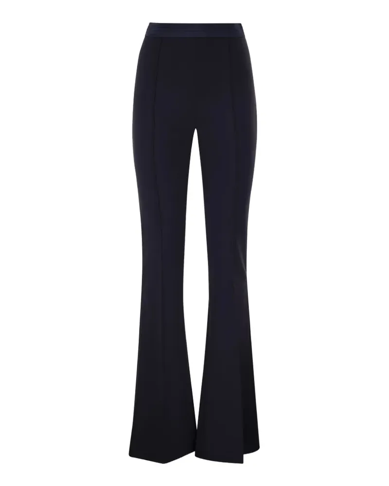 Elisabetta Franchi Ausgestellte Hose mit Nahtdetail - Blau Blau