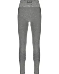 Golden Goose Leggings mit Sternen Grau