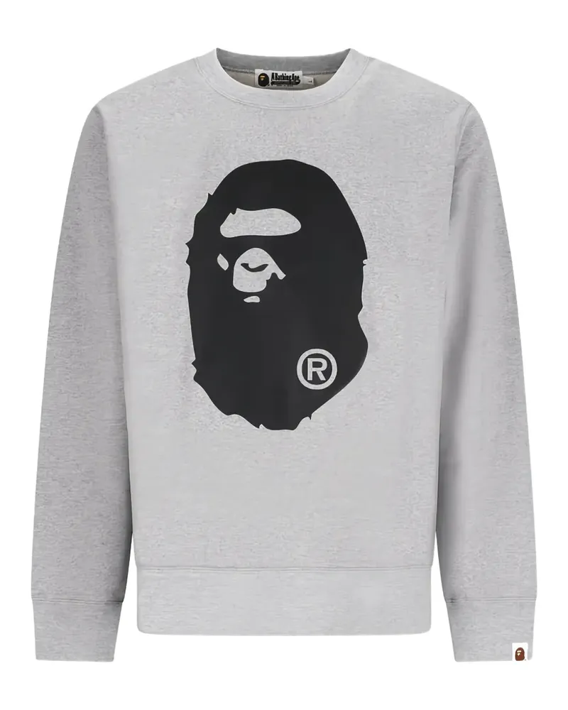 BAPE Ape Head sweater - Grau Grau