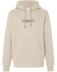 Calvin Klein Hoodie mit Logo-Patch Nude