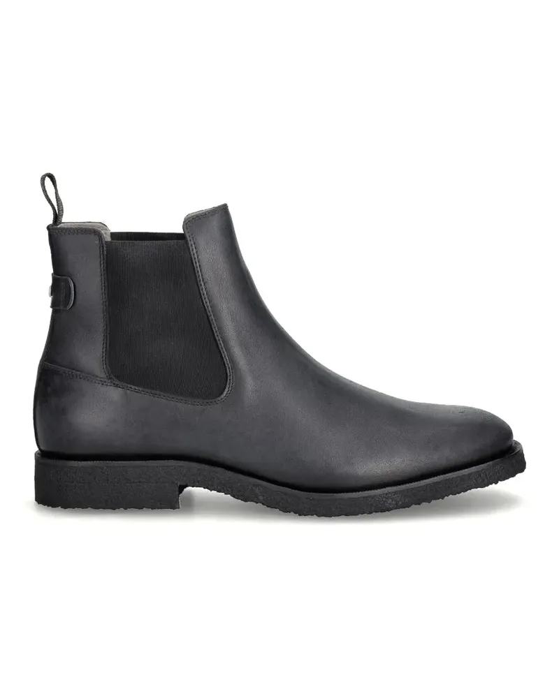 AllSaints Stiefeletten mit Stretchbund - Schwarz Schwarz