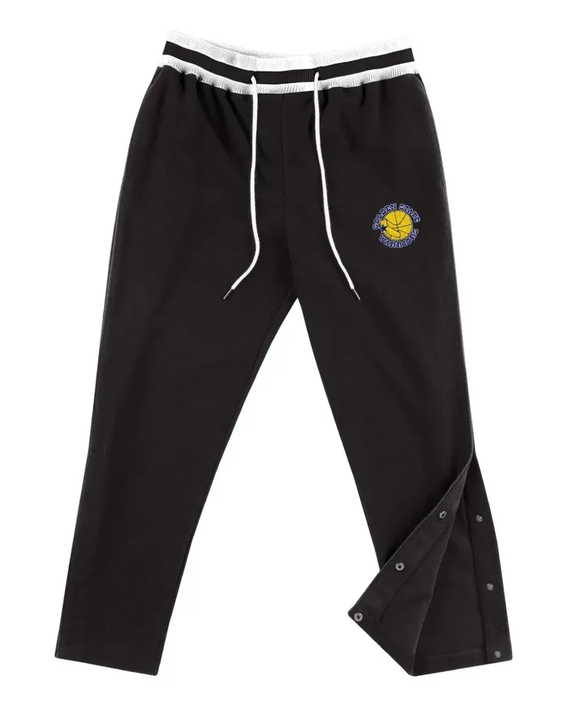 Mitchell & Ness Golden State Warriors fleece trousers - Schwarz Schwarz