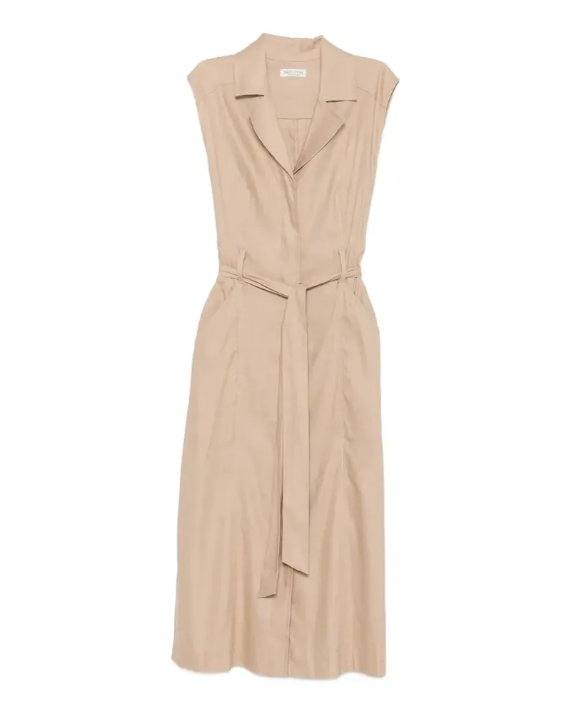 Marc O'Polo belted sleeveless dress - Nude Nude