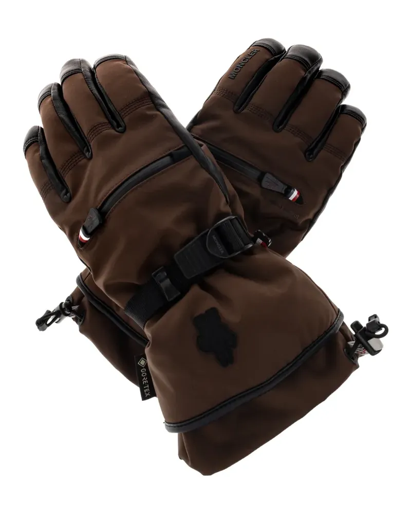Moncler x Reusch Gore-Tex Skihandschuhe - Braun Braun
