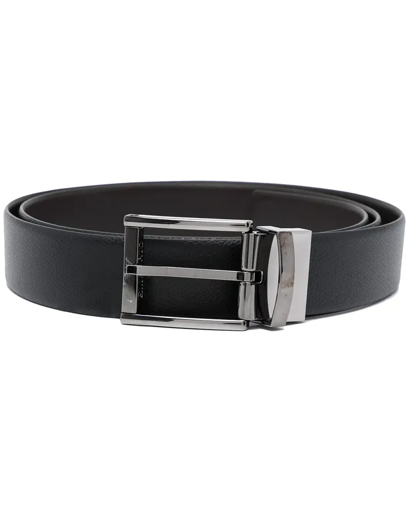 Emporio Armani Gürtel mit Schnallenverschluss - Schwarz Schwarz