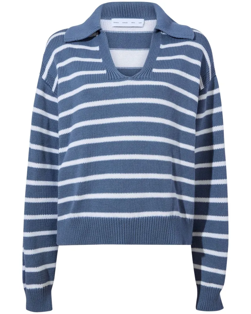 Proenza Schouler Murphy Pullover - Blau Blau