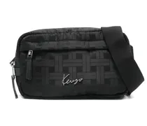 Mura Gürteltasche mit Monogramm - Schwarz