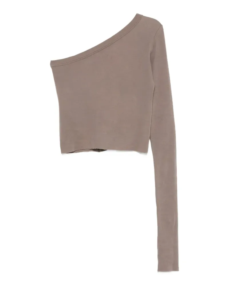 Rick Owens Asymmetrisches One-Shoulder-Top - Nude Nude