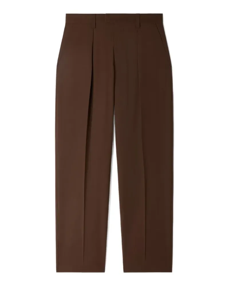 Sandro Gerard Wide-Leg-Hose mit Falten - Braun Braun