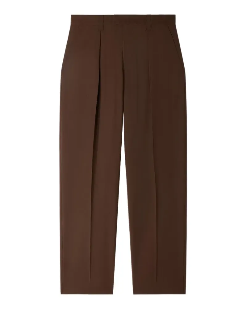 Sandro Gerard Wide-Leg-Hose mit Falten - Braun Braun