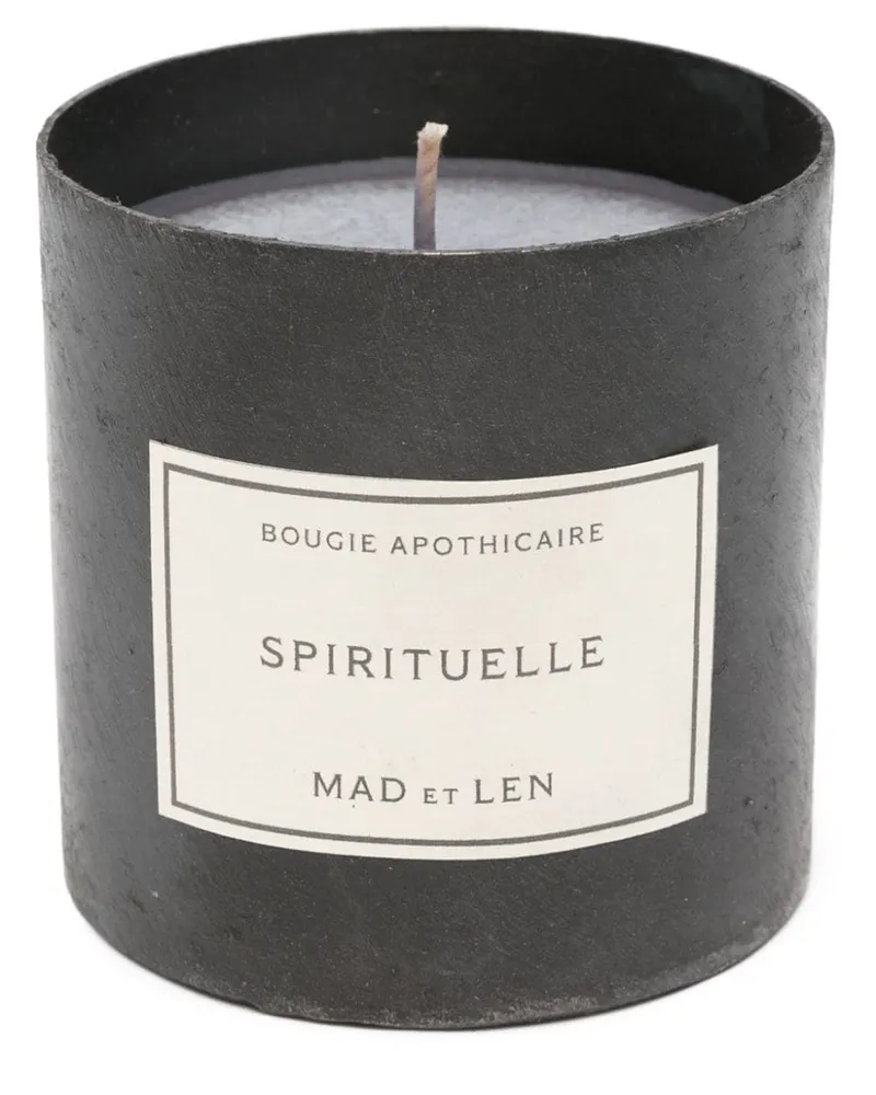 MAD et LEN Spirituelle Kerze (625g) - Schwarz Schwarz
