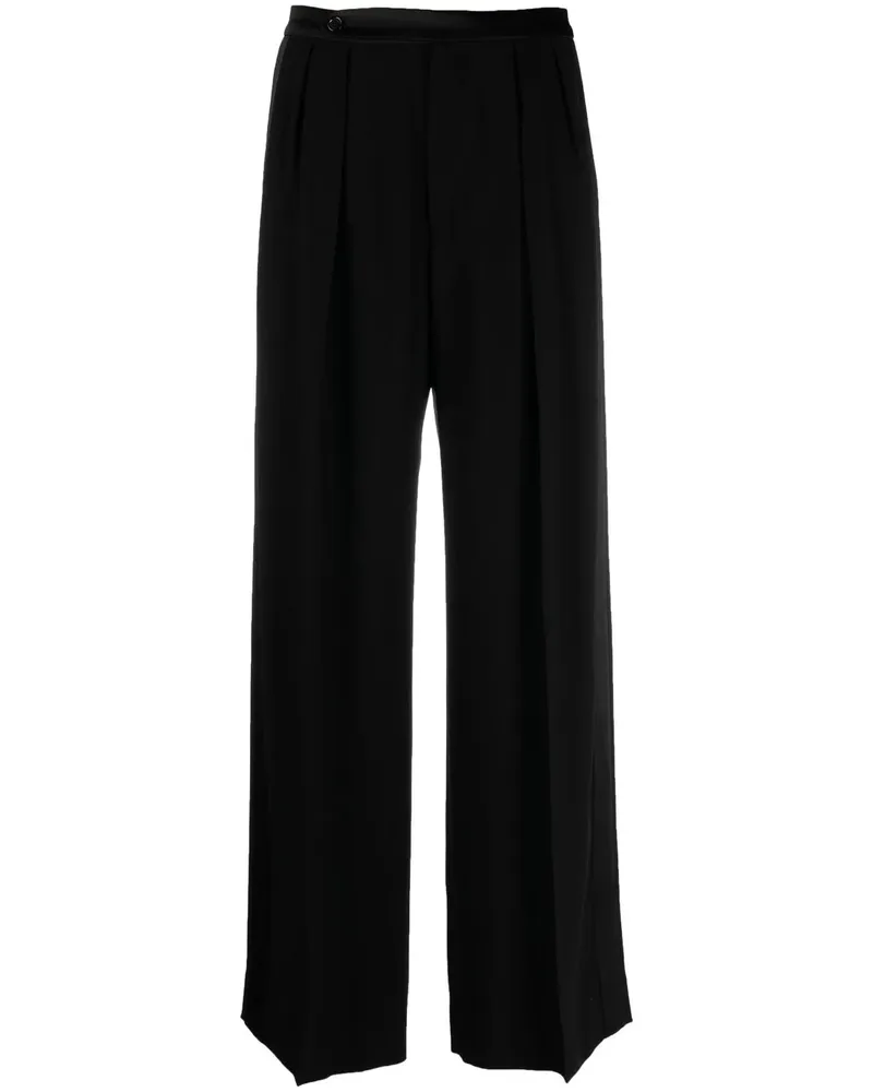 ASPESI Hose aus Satin - Schwarz Schwarz