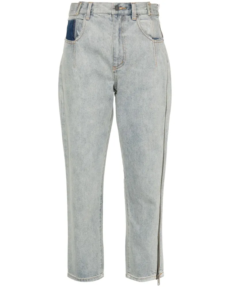 3.1 phillip lim Jeans mit Reißverschluss Blau