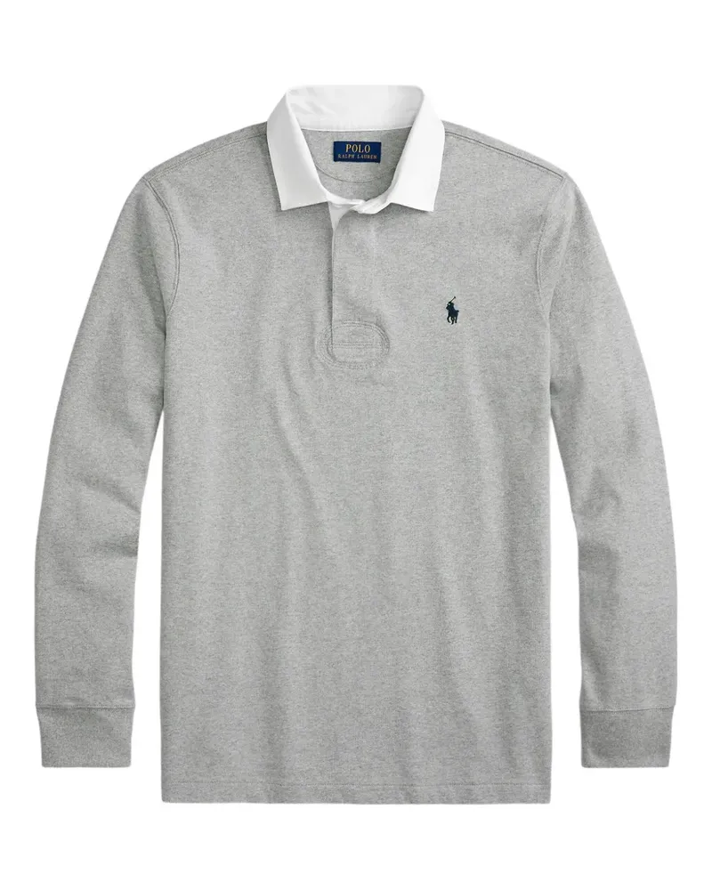 Ralph Lauren Poloshirt mit Logo-Stickerei - Grau Grau
