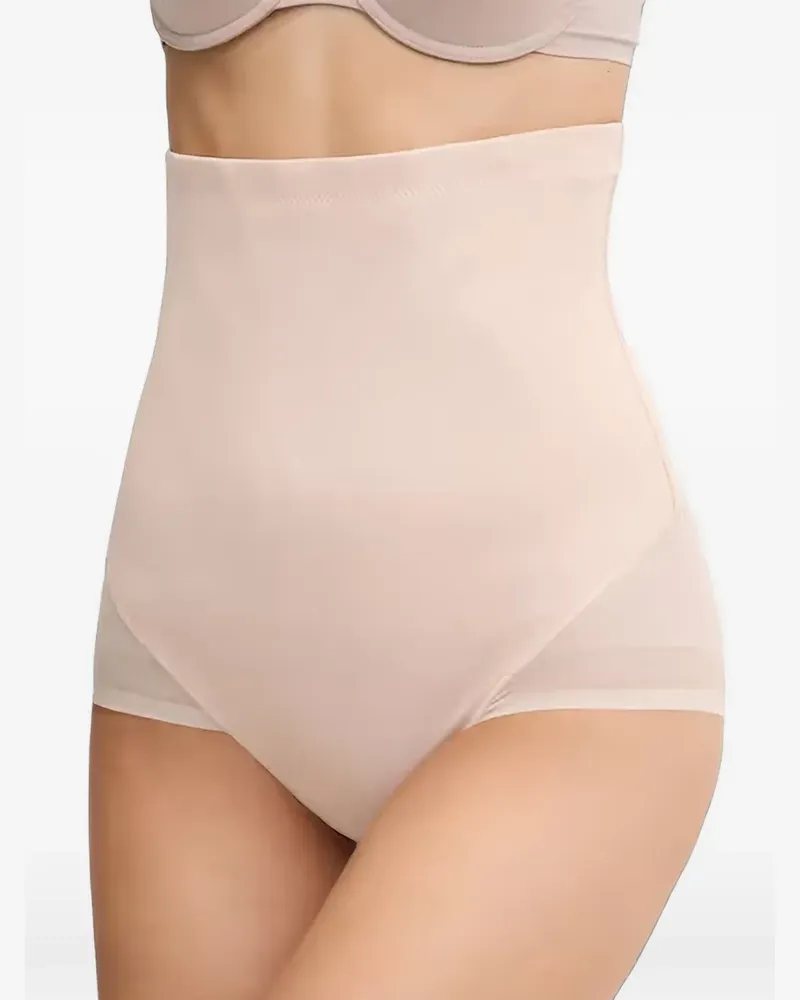Chantelle LAB Glam Shaping high-waisted seamless briefs - Nude Nude
