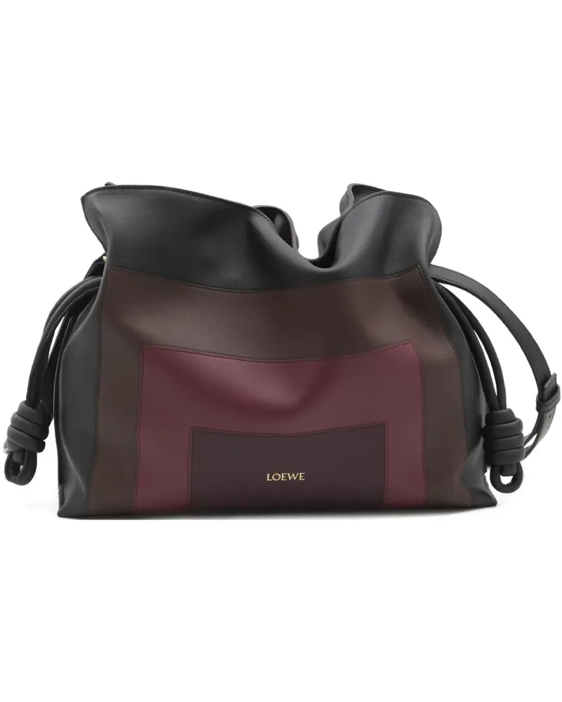 Loewe x Albers medium Flamenco clutch bag - Schwarz Schwarz