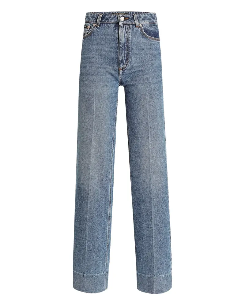 Dolce & Gabbana Jeans mit Logo-Schild - Blau Blau