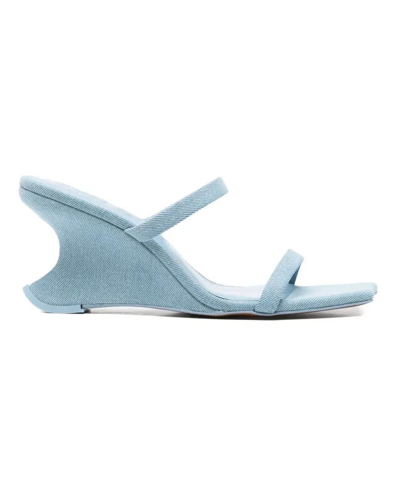 Cult Gaia raven strap sandals - Blau Blau