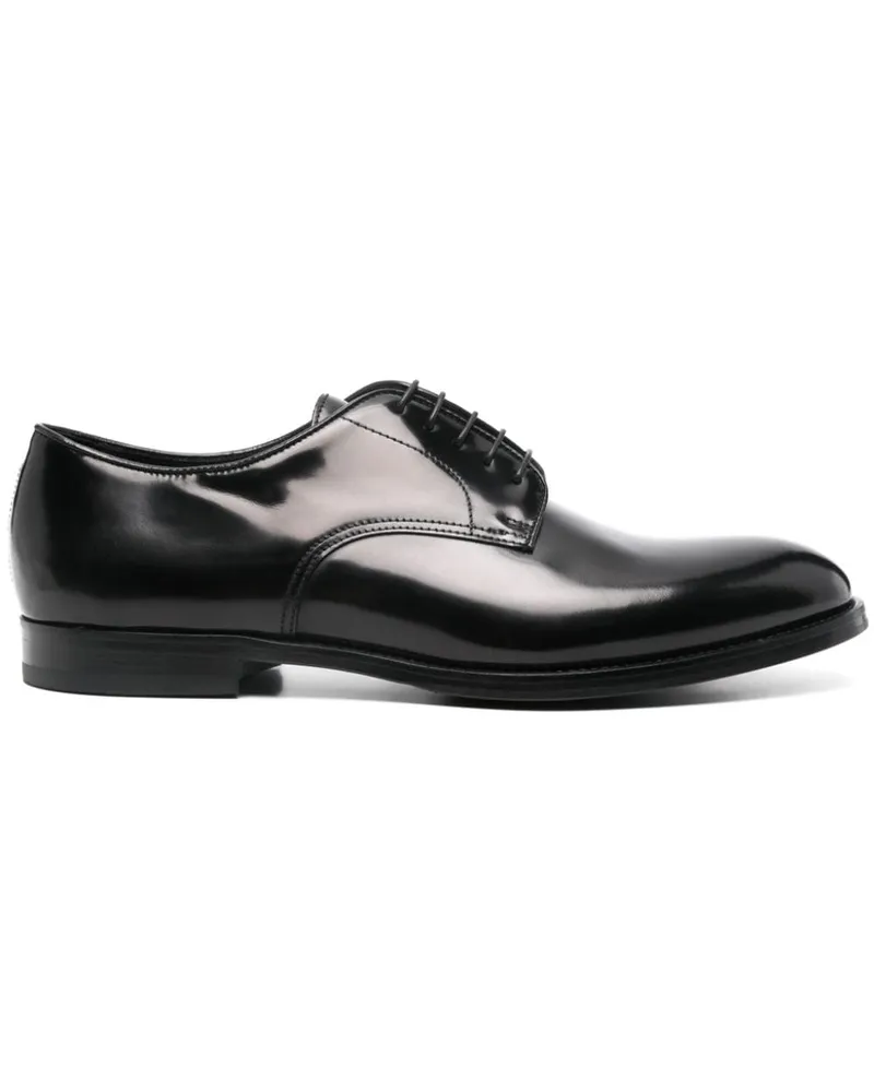Doucal´s Derby-Schuhe aus Leder - Schwarz Schwarz