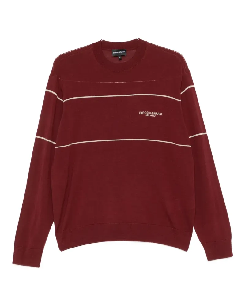 Emporio Armani striped sweater - Rot Rot