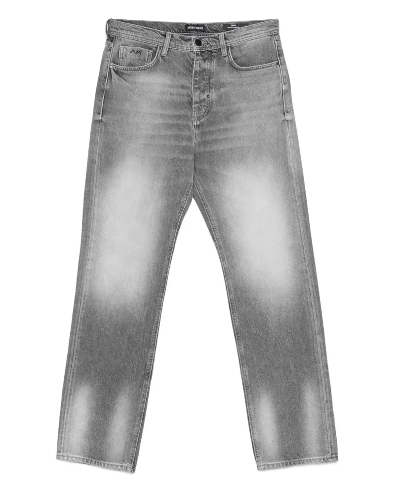 Antony Morato Ausgeblichene Jeans mit Logo - Schwarz Schwarz