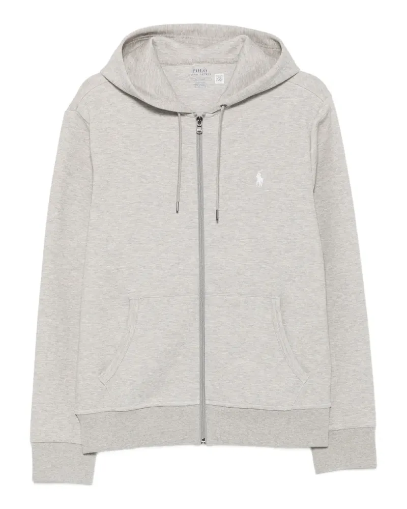 Ralph Lauren Kapuzenjacke mit Logo-Stickerei - Grau Grau