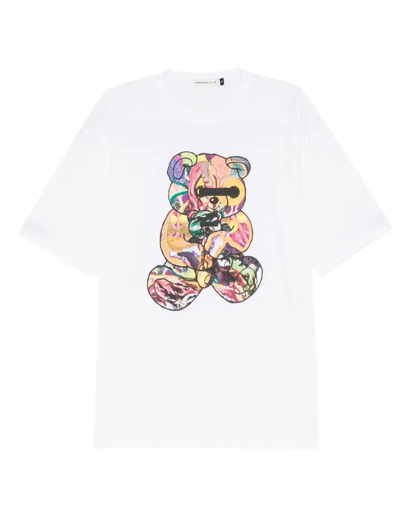 Undercover teddy bear-print T-shirt - Weiß Weiß