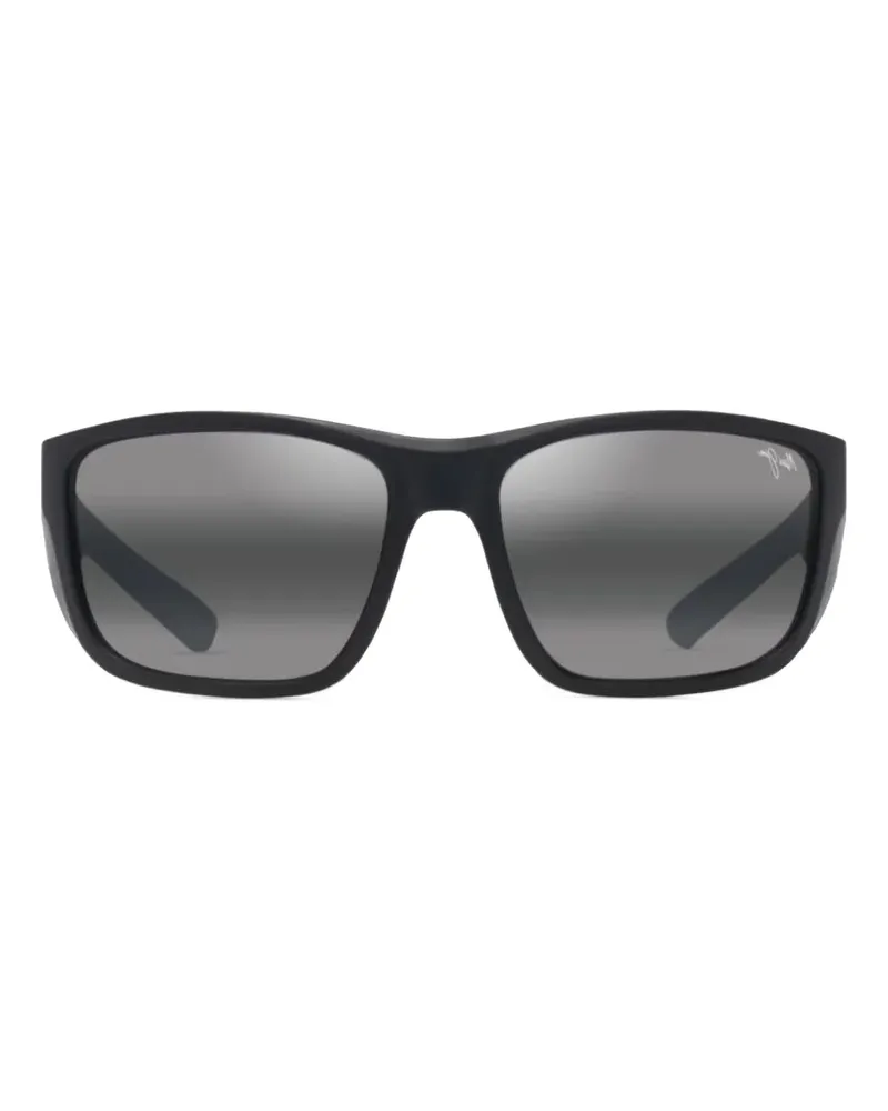 Maui Jim Amberjack Sonnenbrille - Schwarz Schwarz