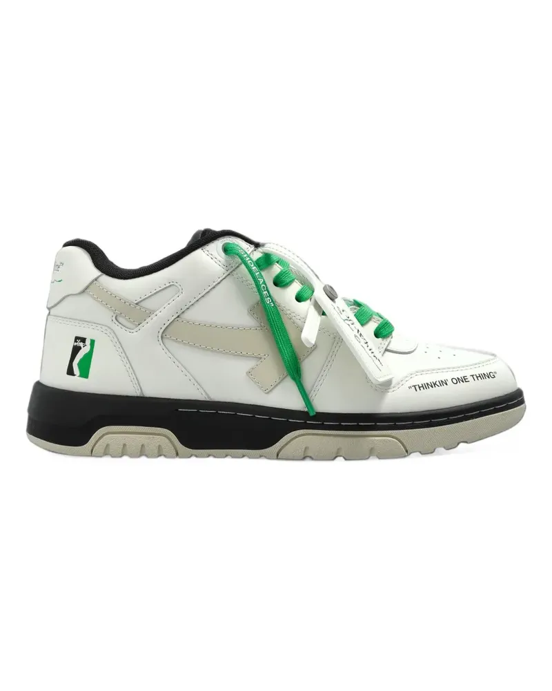 OFF-WHITE Out of Office Miles Davis Sneakers - Weiß Weiß