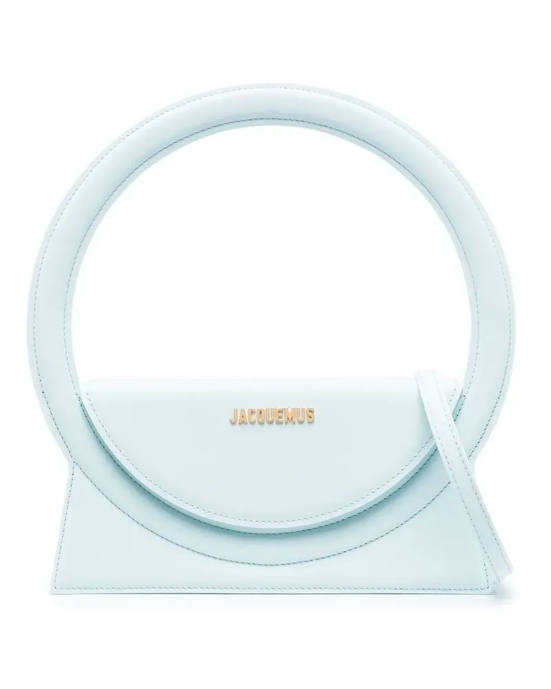 Jacquemus Handtasche mit Logo-Schild - Blau Blau
