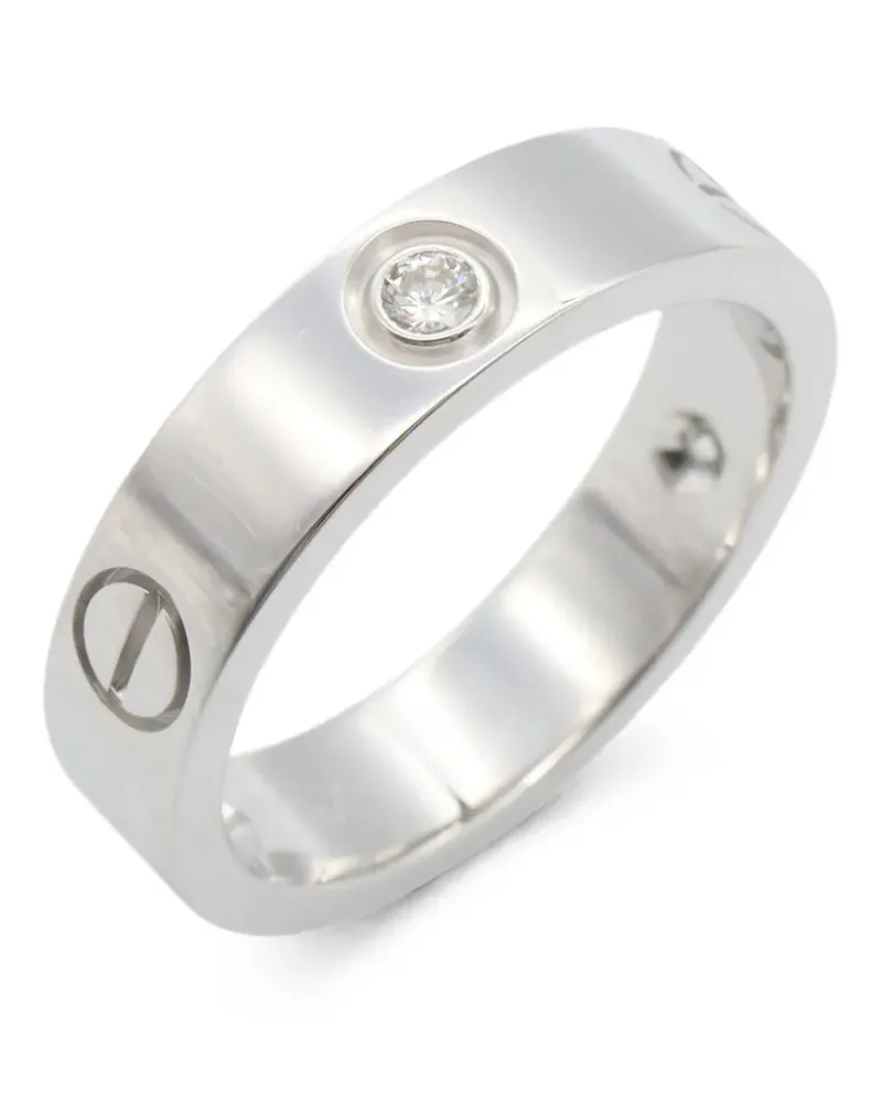 Cartier Love diamond ring - Silber Silber