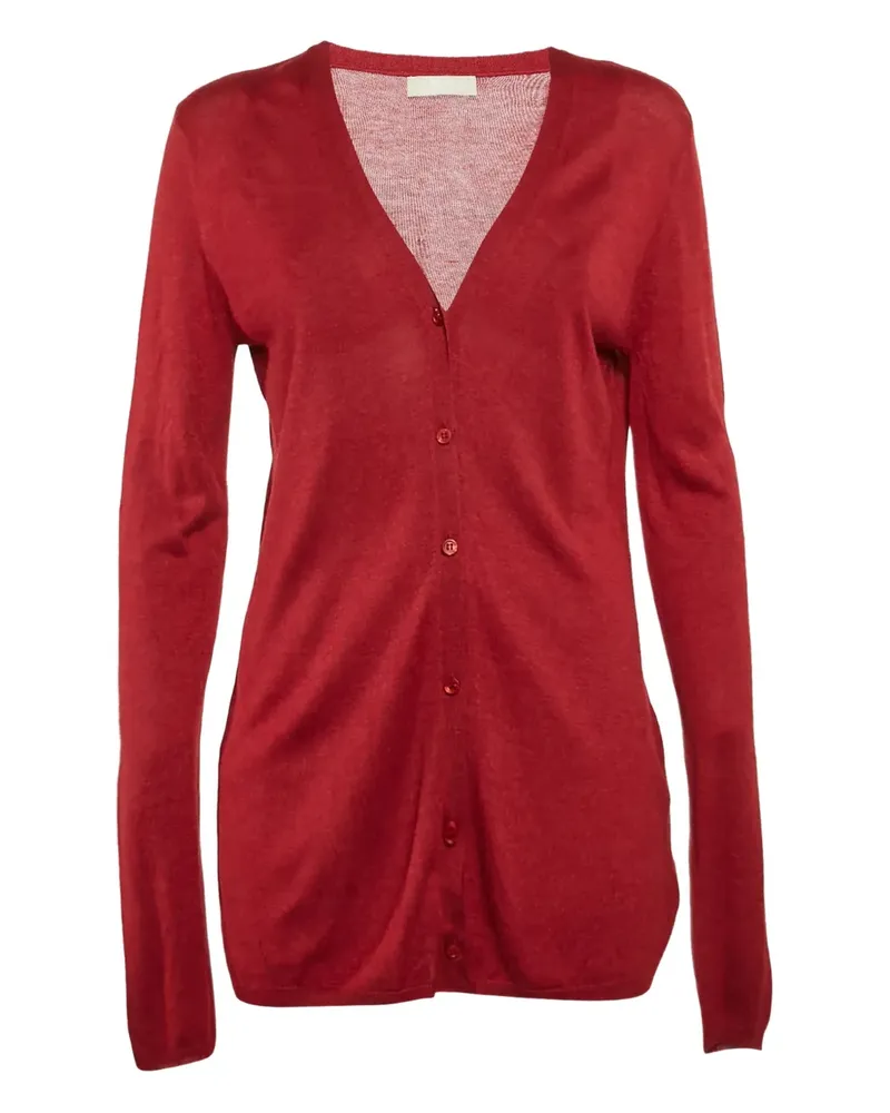 Max Mara Klassischer Cardigan - Rot Rot