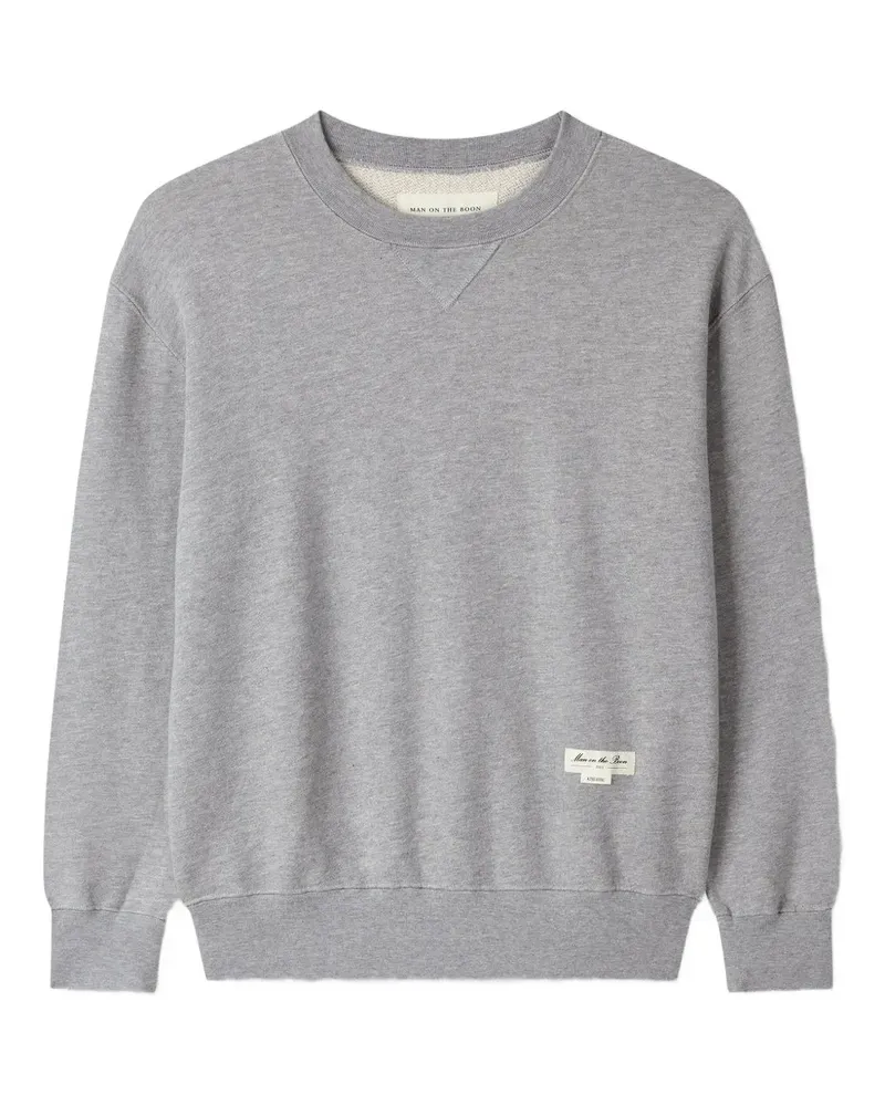 ManOnTheBoon Sweatshirt mit Rundhalsausschnitt - Grau Grau