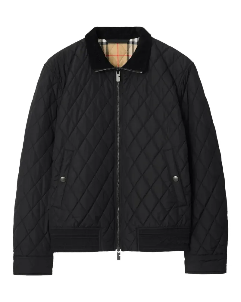 Burberry quilted nylon jacket - Schwarz Schwarz